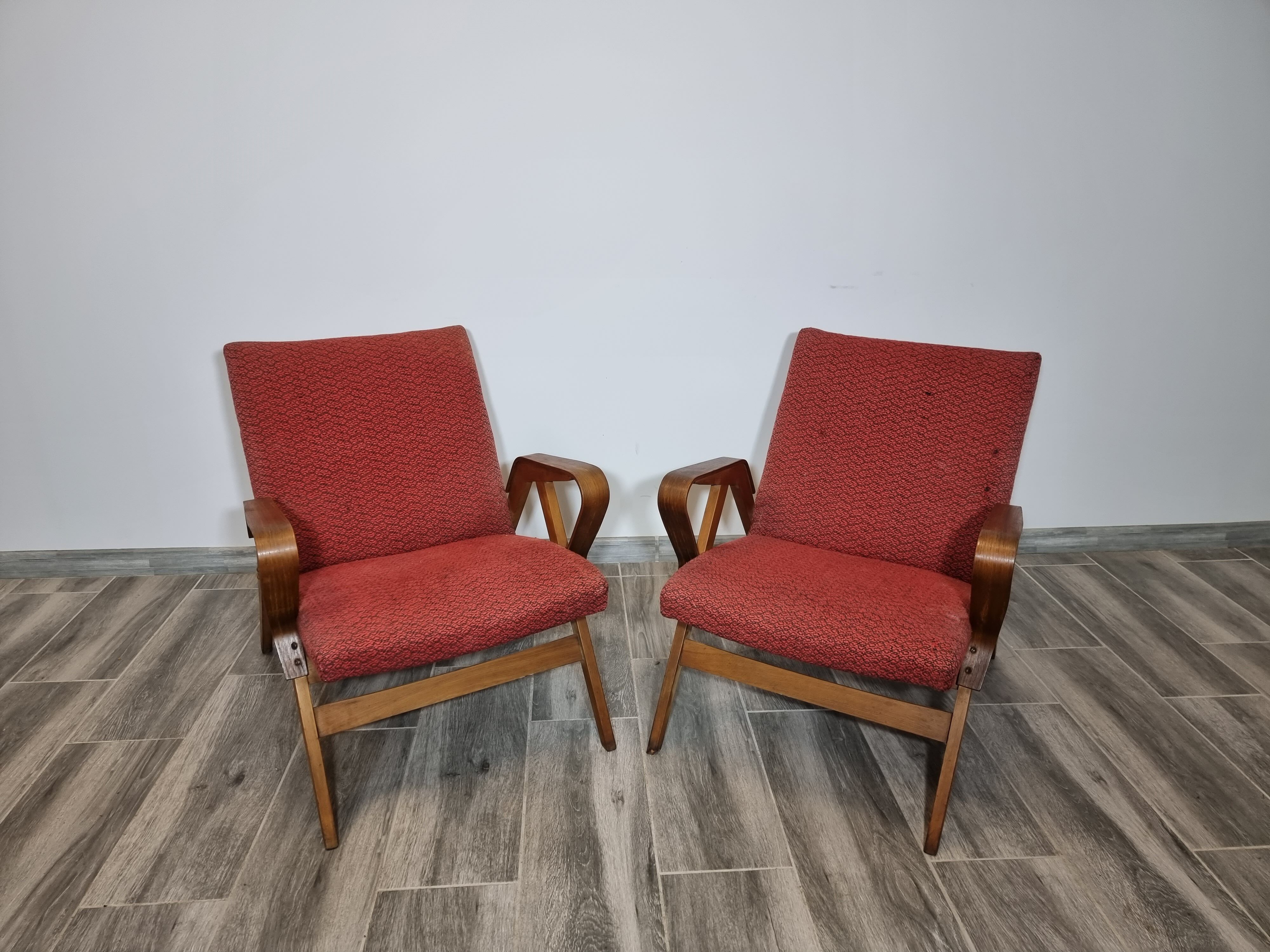 Armchairs by Frantisek Jirak