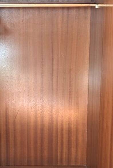 Vintage Scandinavian teak wardrobe, Teak wardrobe from the 60s and 70s