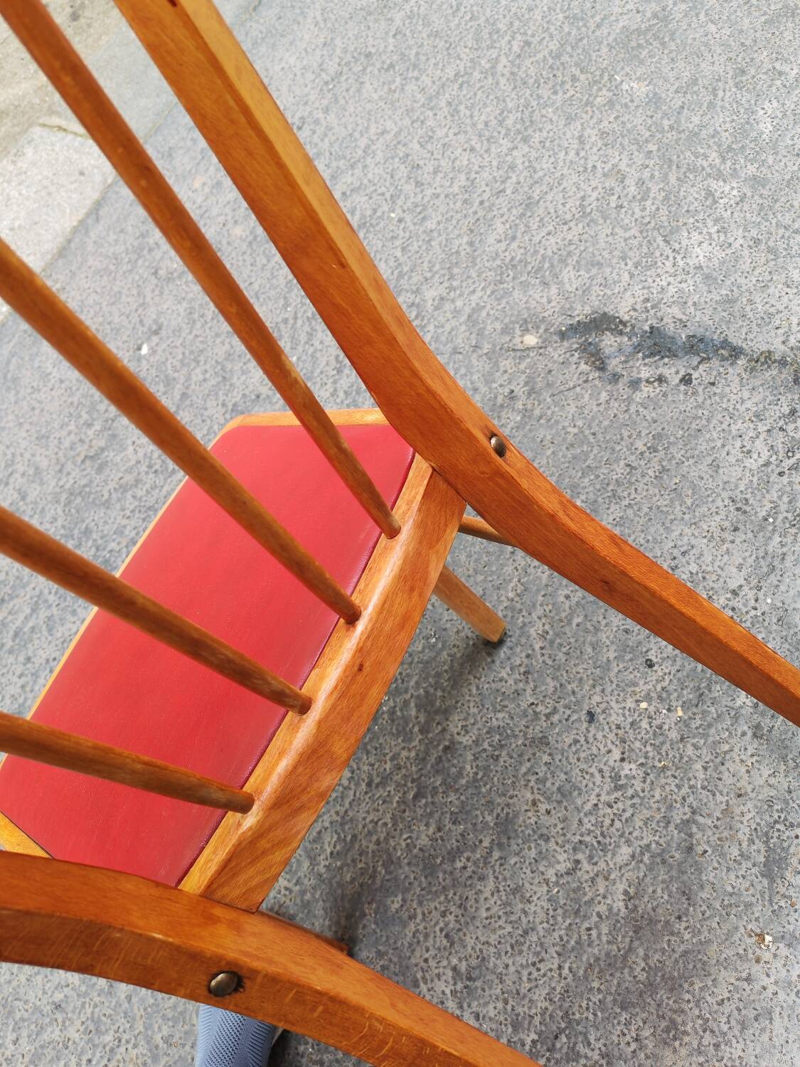 1960s Scandinavian bistro chair
