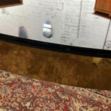 Empire style coffee table in solid bronze