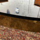 Empire style coffee table in solid bronze