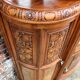 Buffet art déco plateau marbre, meuble vaisselier ancien