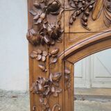 Art Nouveau fireplace.