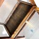 Vintage wooden display cabinet / tea cabinet / showcase