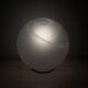 Vintage Wofi leuchten glass table lamp Mars