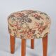 Art Deco Beech Stool, Czech, 1930s