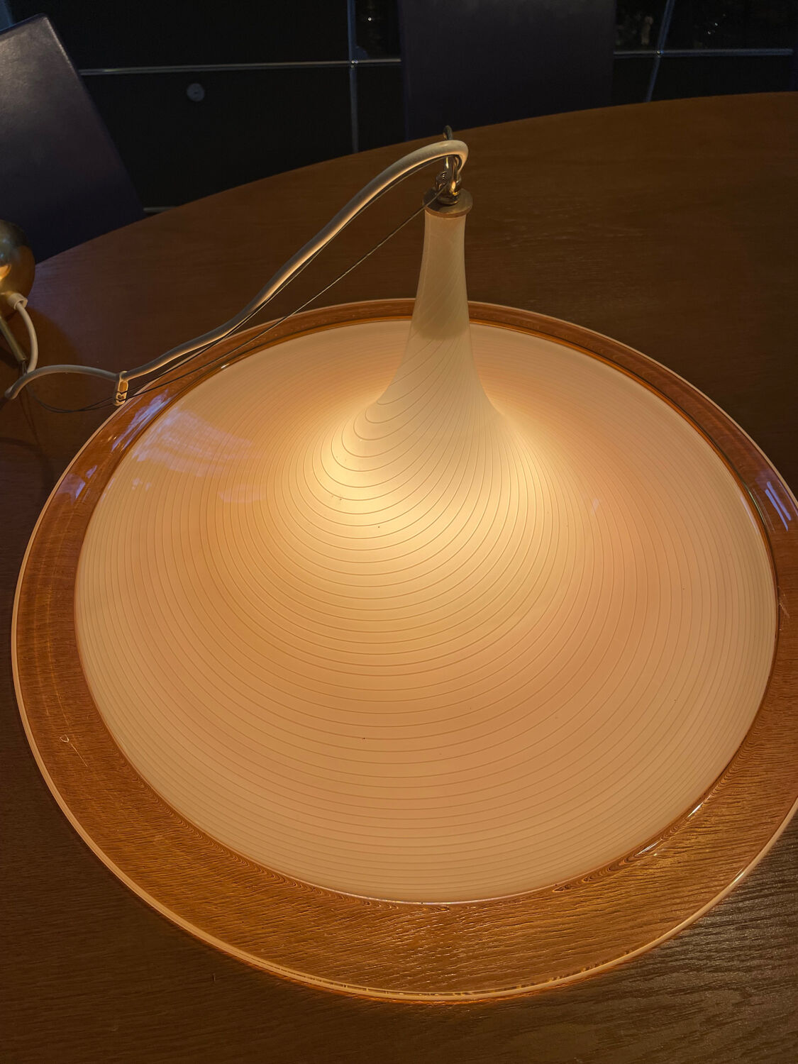 Suspension swirl filigree Murano