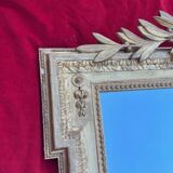 Miroir de cheminee bois sore napoleon iii