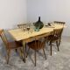 Old farmhouse table in fir, bistro style – 180 cm