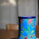 Paire de vases en emaux de longwy