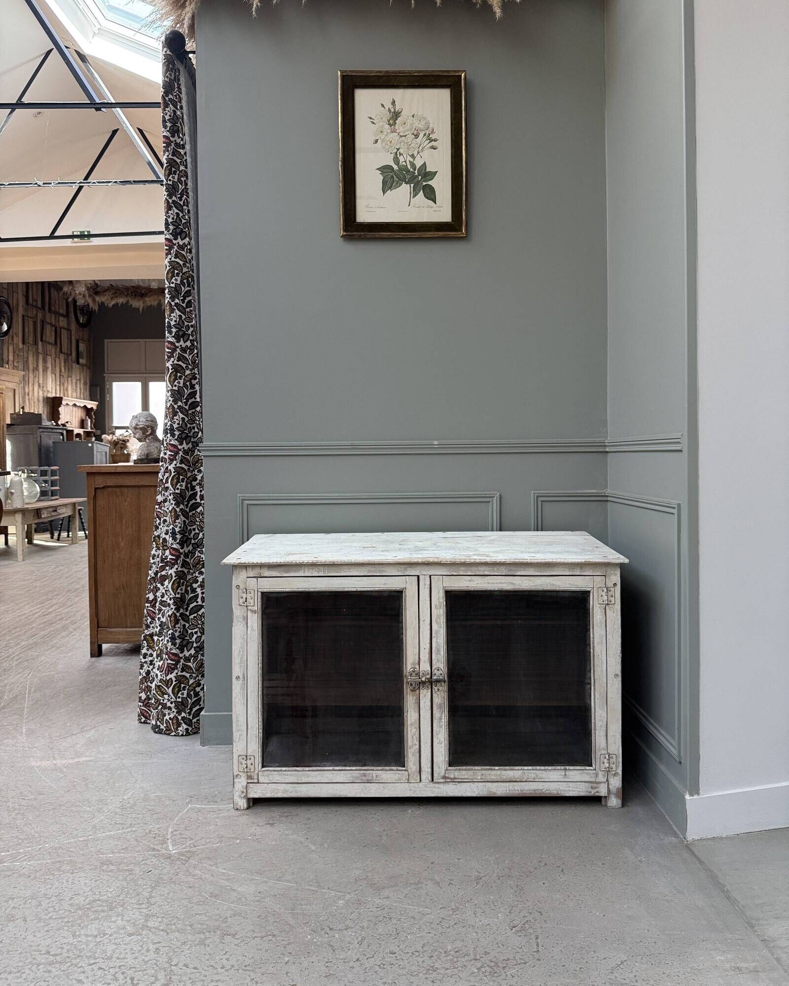 Patinated (renovated) pantry.