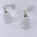 Art Deco porcelain wall lights