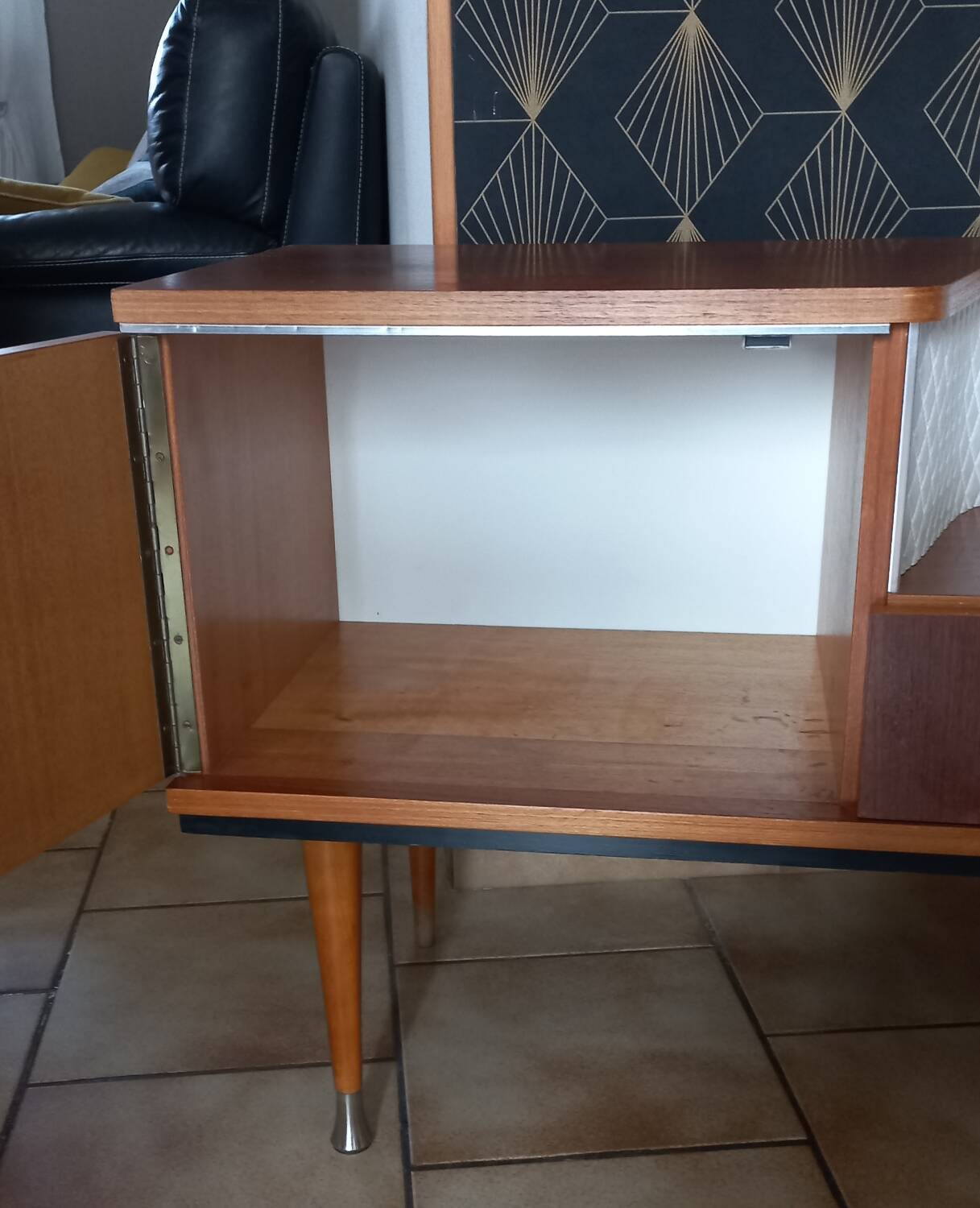 Old telephone or entrance cabinet