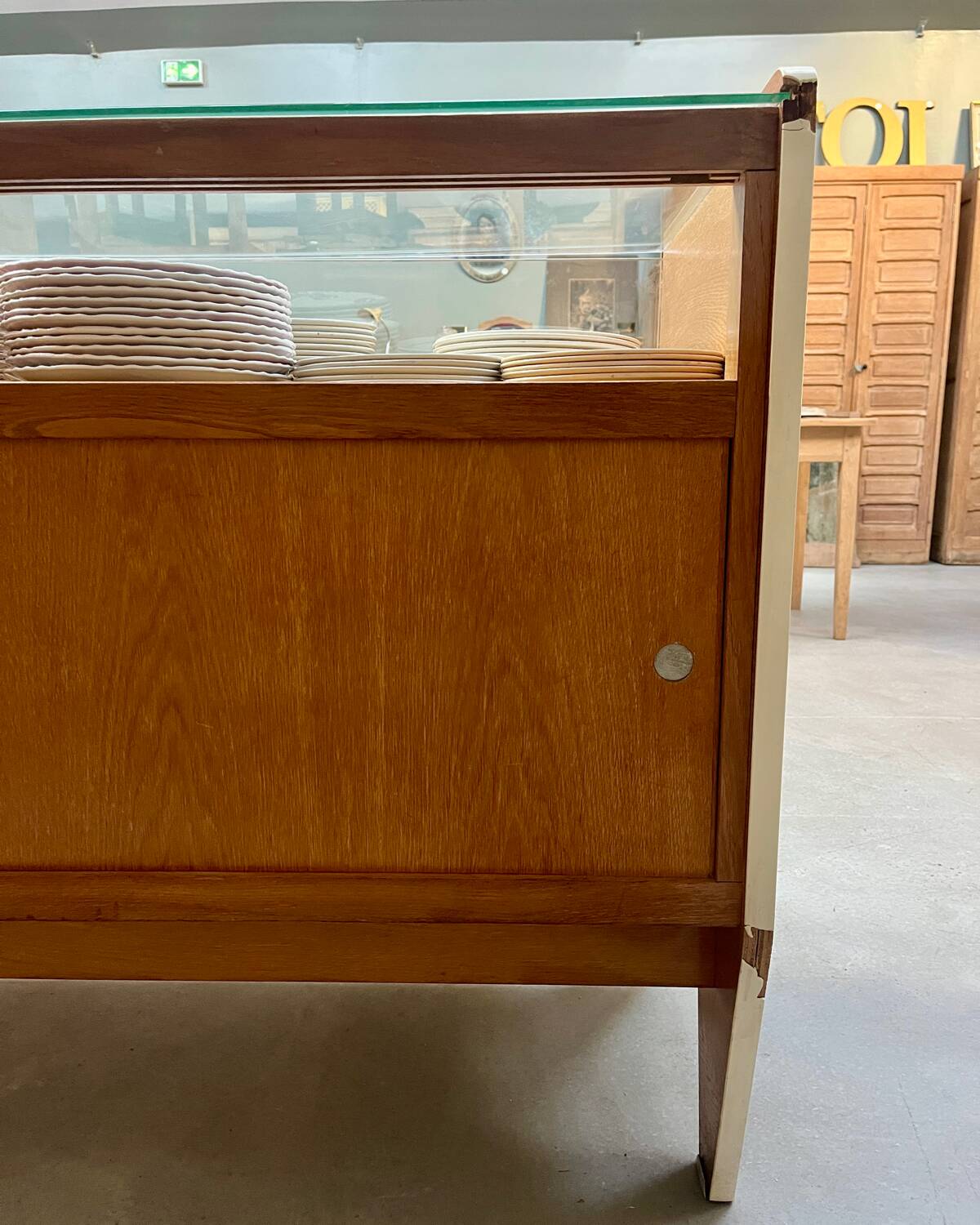 1950s Siegel Paris display counter (renovated)