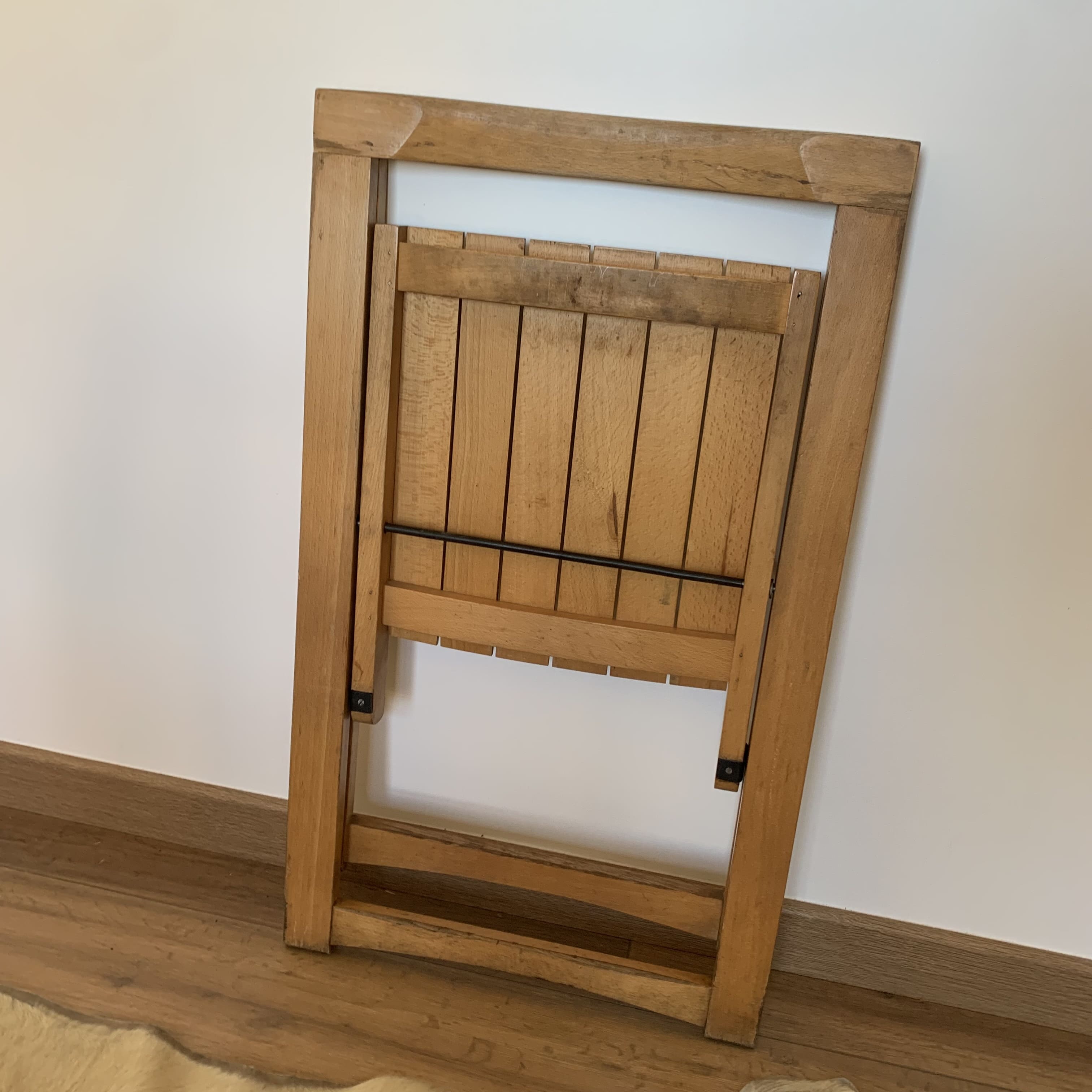 Suite de 4 chaises pliantes