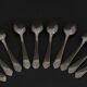 Menagere in metal argente Auerhahn 1930 art deco 73 pieces