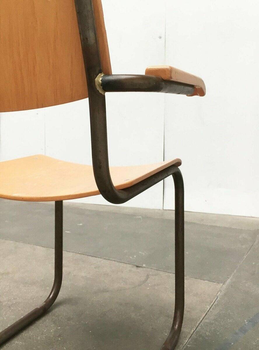 S43F cantilever chair Mid-Century by Mart Stam for Thonet, Germany, 1960s