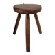Cowherd stool tripod round solid wood