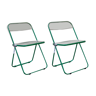 Plia Folding Chairs by Giancarlo Piretti for Castelli, Modern Design, 1960