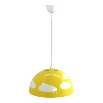 Yellow Nuage pendant light by Henrik Preutz for Ikea, 1990