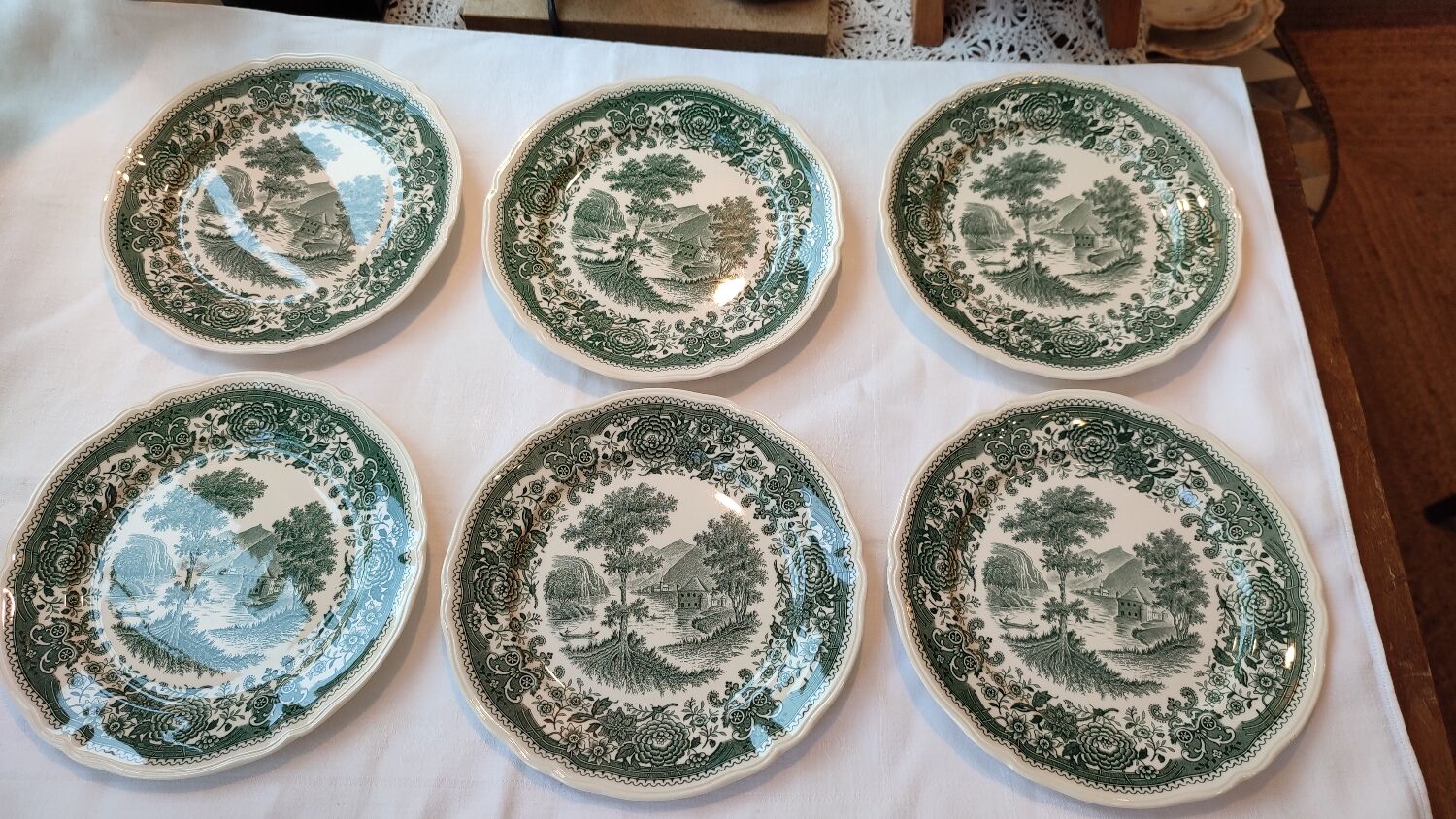 6 plates Villeroy and Boch model Burgenland