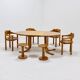 Pine Stool by Rainer Daumiller for Hirtshals Savværk Denmark 1970s