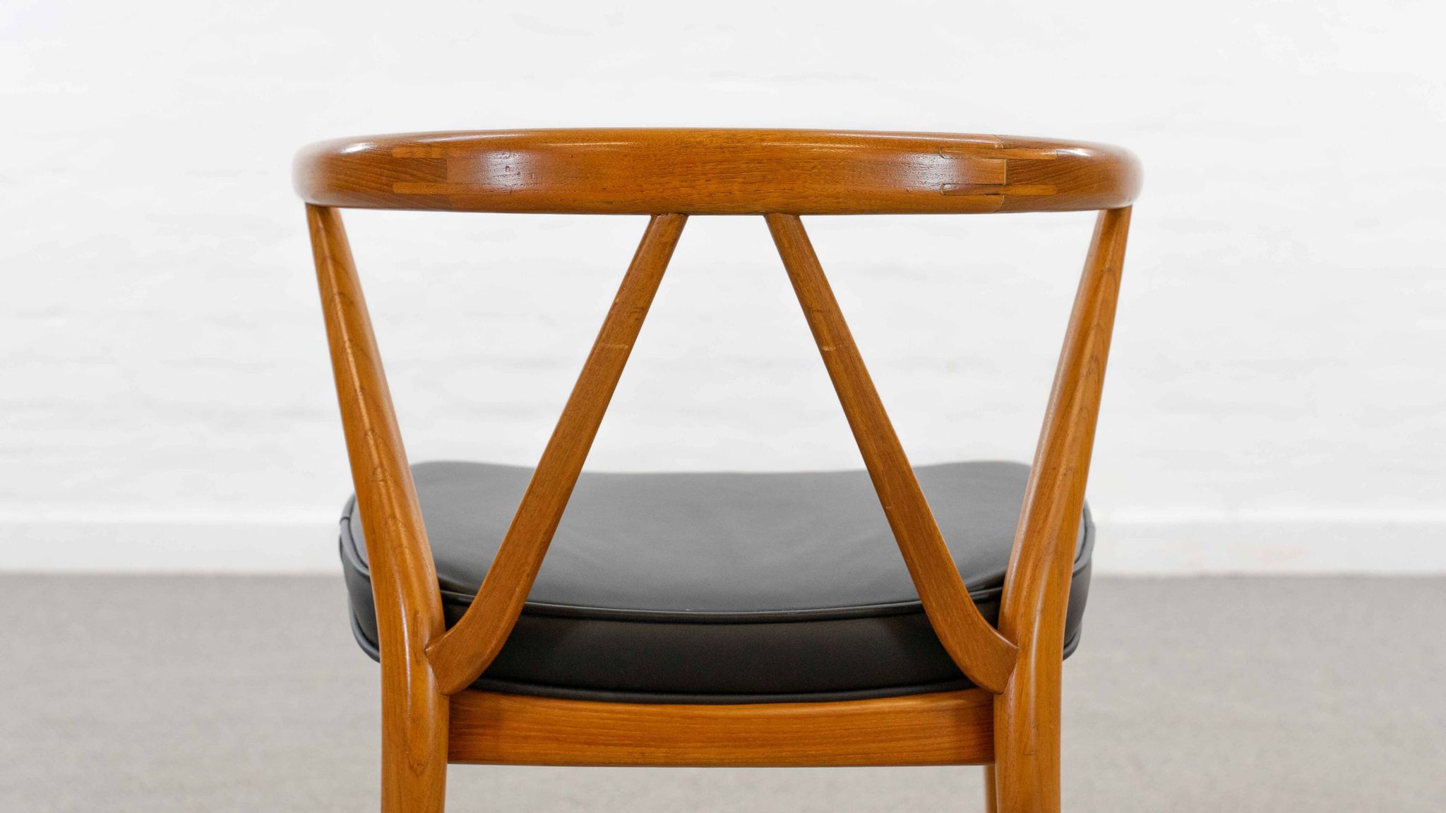 Fauteuil modèle 255 de Henning Kjaernulf pour Bruno Hansen