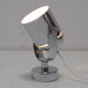 Lampe murale chromée du milieu du siècle, de Stanislav Indra pour Combi lux, années 1970.