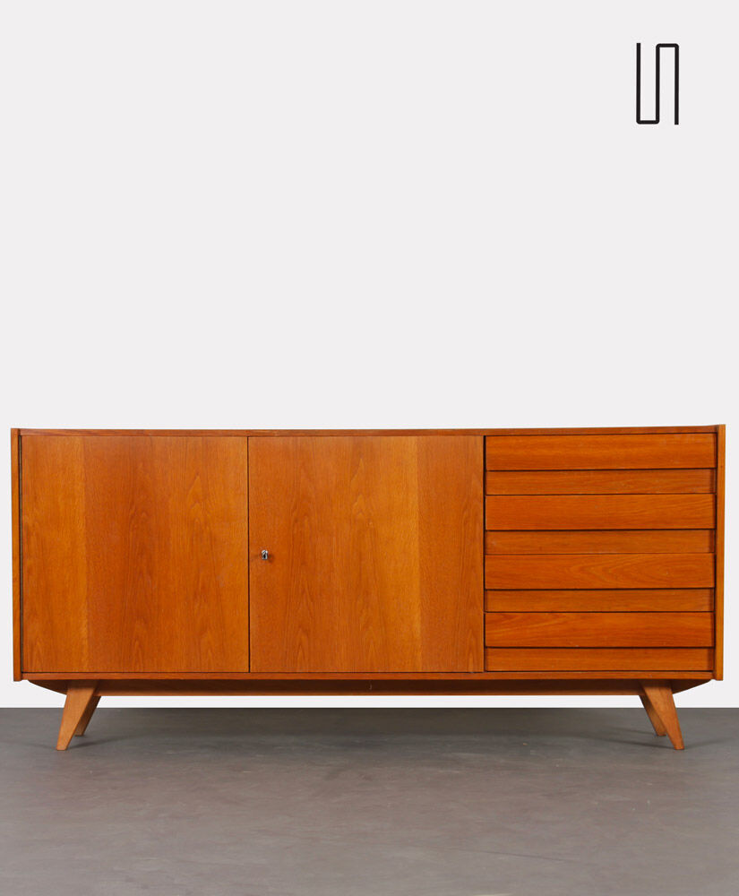 Sideboard by Jiroutek for Interier Praha, model U-460, 1960