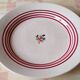 Old Gien earthenware plate