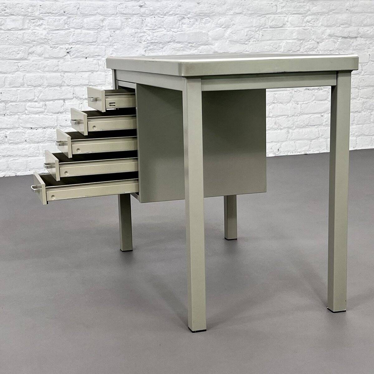 Vintage Metal Desk, 1950s