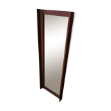 Mirror 60s in curved exotic wood