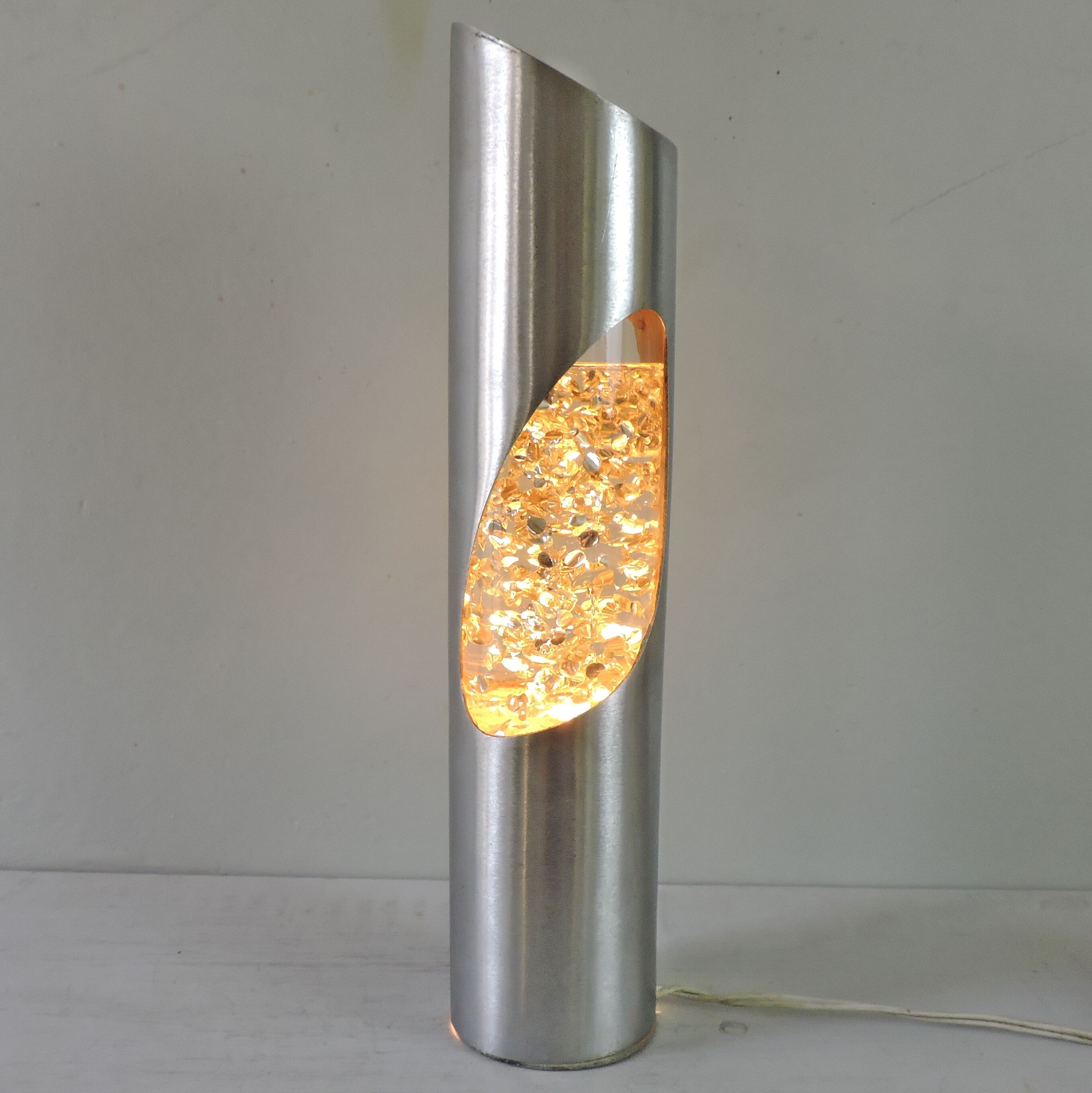 Vintage lamp glitter 70s