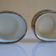 Set of 2 ceramic cups or mugs from the 1950s 1960s signed Rigal