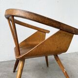 Petite chaise Baumann année 60