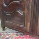 Louis XV style low cabinet in walnut, 19th century