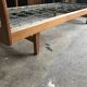 Vintage bed in solid oak