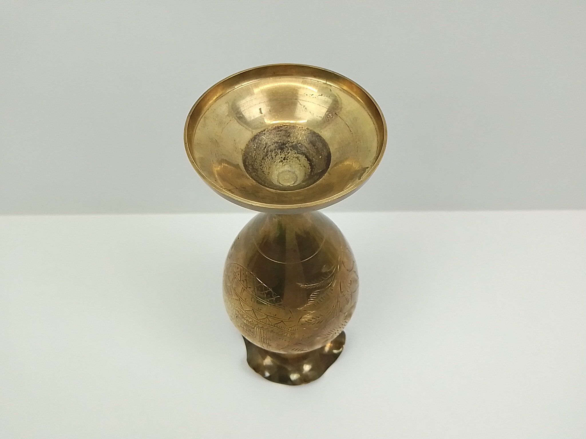 Brass vase 24 cm