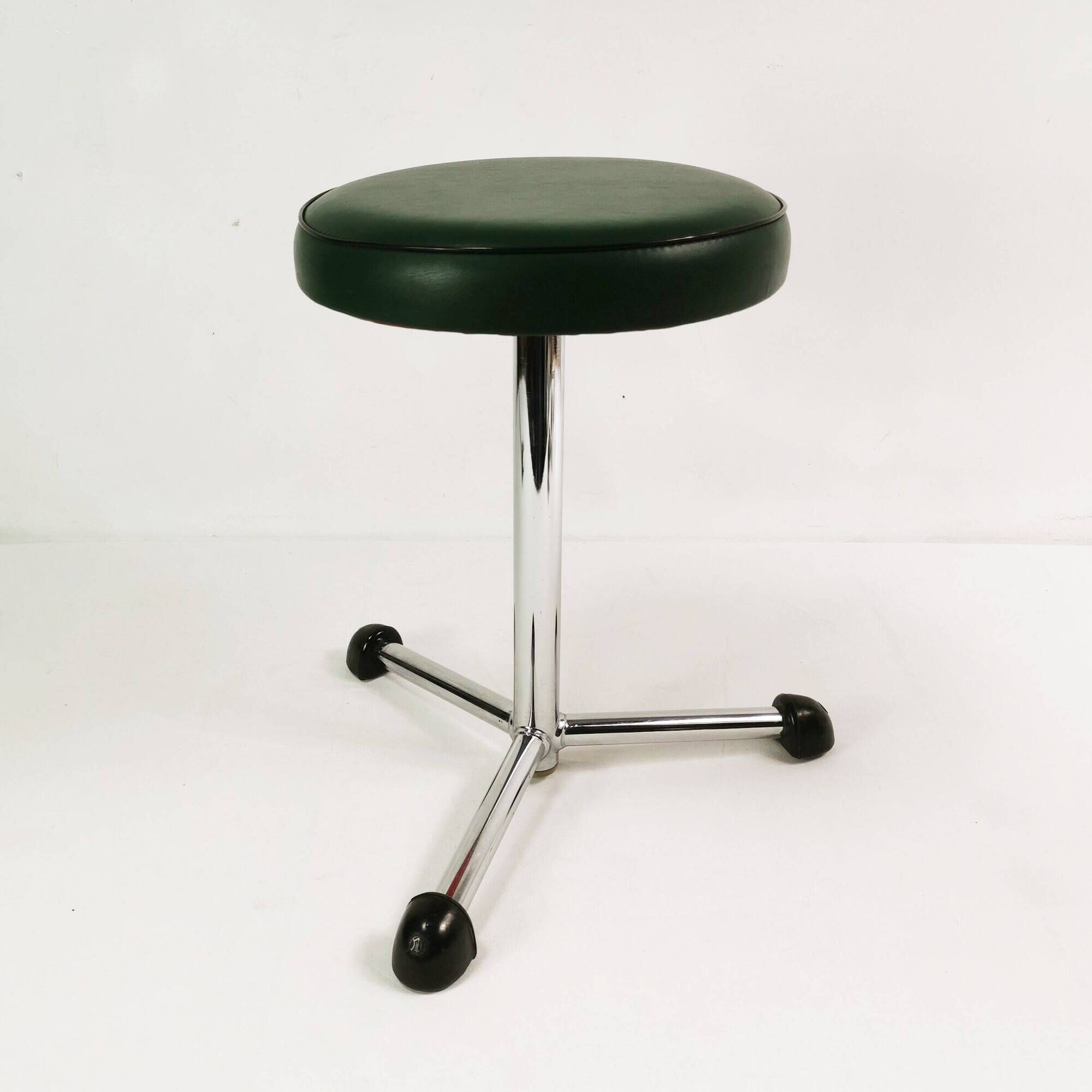 Bauhaus-industrial stool, Maquet, Germany, 1950s