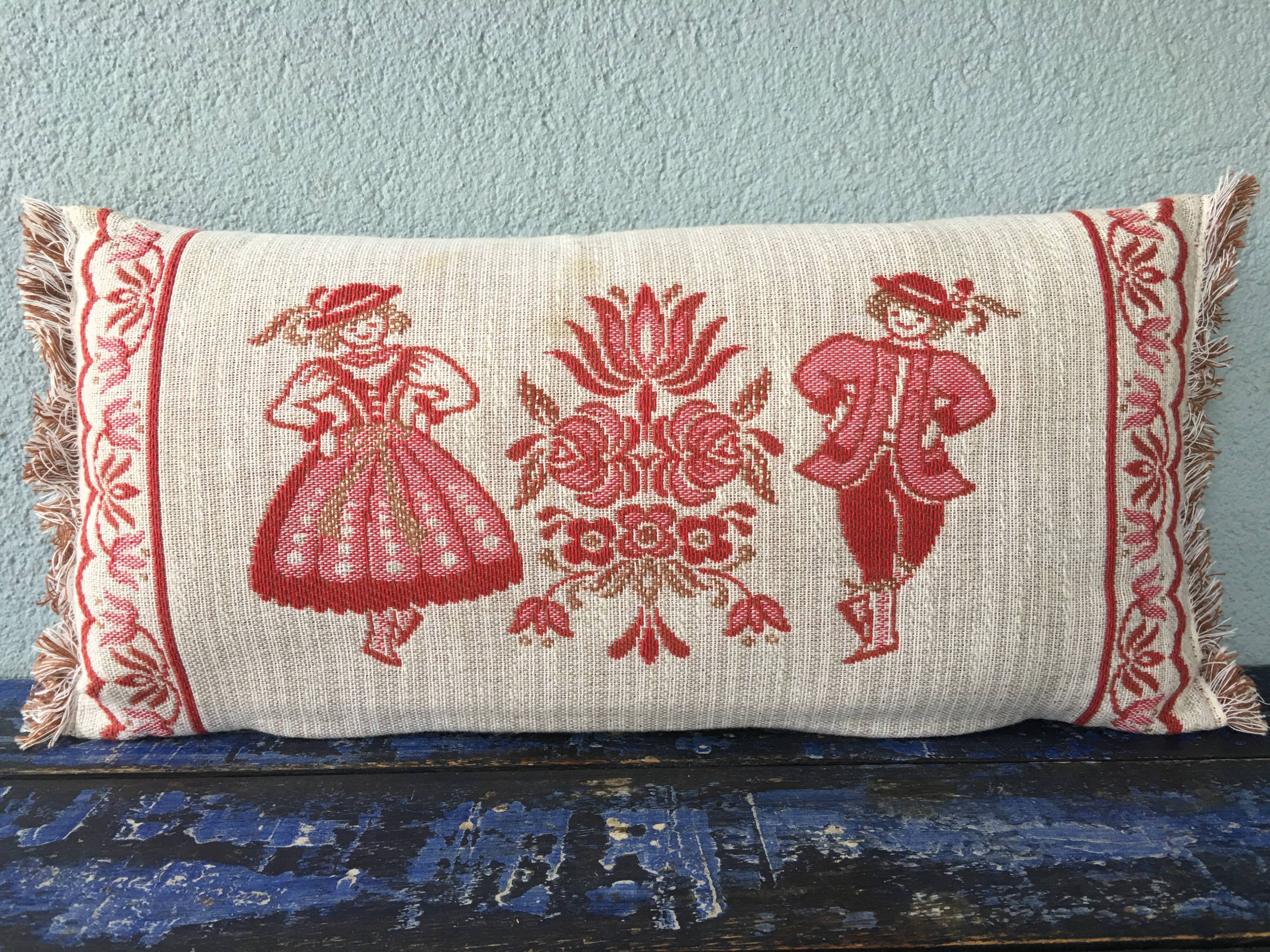 Haller Austria cotton linen cushion