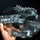 Vintage Vallerysthal crystal vase