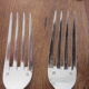 Silver metal menagere 50 pieces