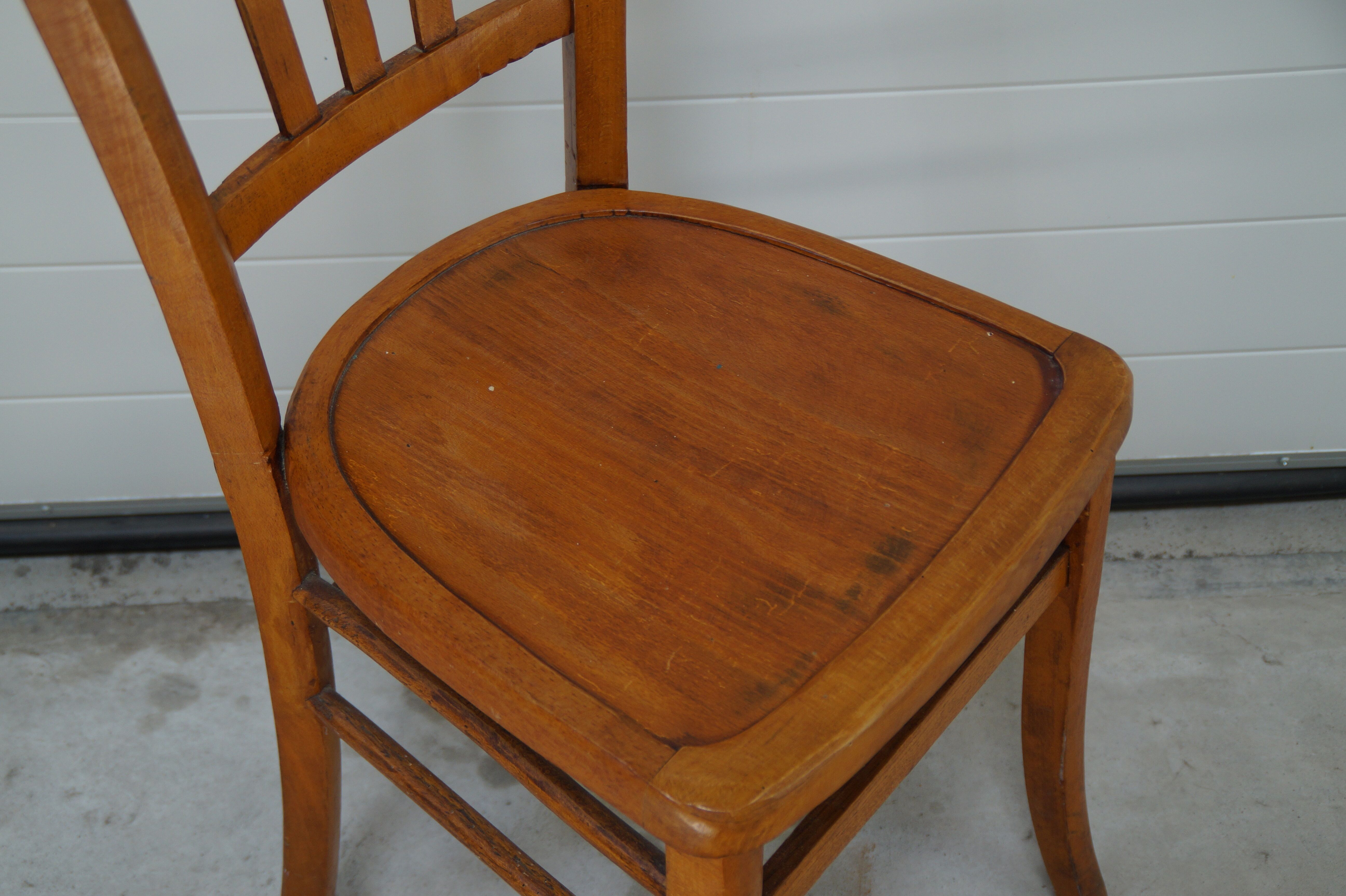 Lot de 6 chaises de bistrot Luterma