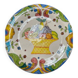 Assiette villa fiori corbeille de fruit