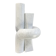 Contemporary white marble sculpture by Piet Van Loocke, Belgium