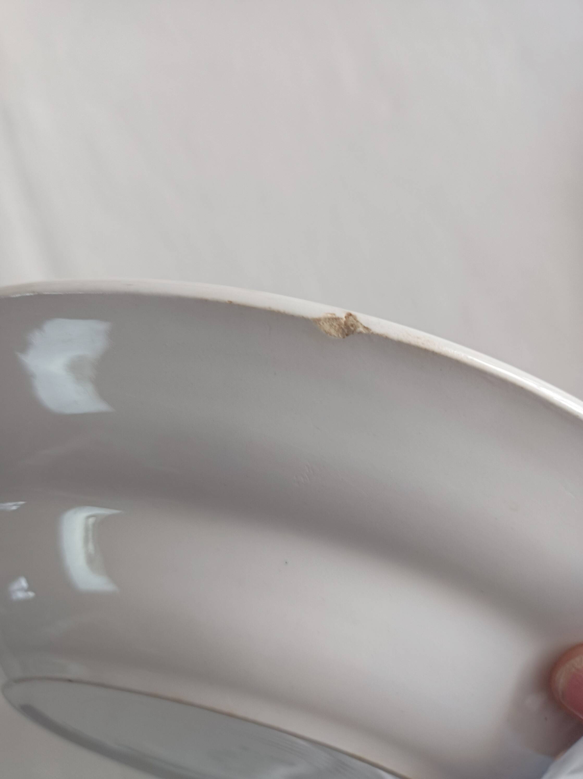 Set of 6 deep plates Moulin des Loups, Tablecloth