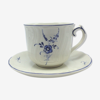 Tasse + soucoupe petit déjeuner thé Villeroy et Boch