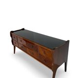 Italian Cantu rosewood chest of drawers, 1950s