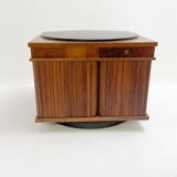 Mid-Century Italian Swivel Coffee Table by Gianfranco Frattini, Italy, 1960s