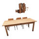 Table de ferme en chêne massif